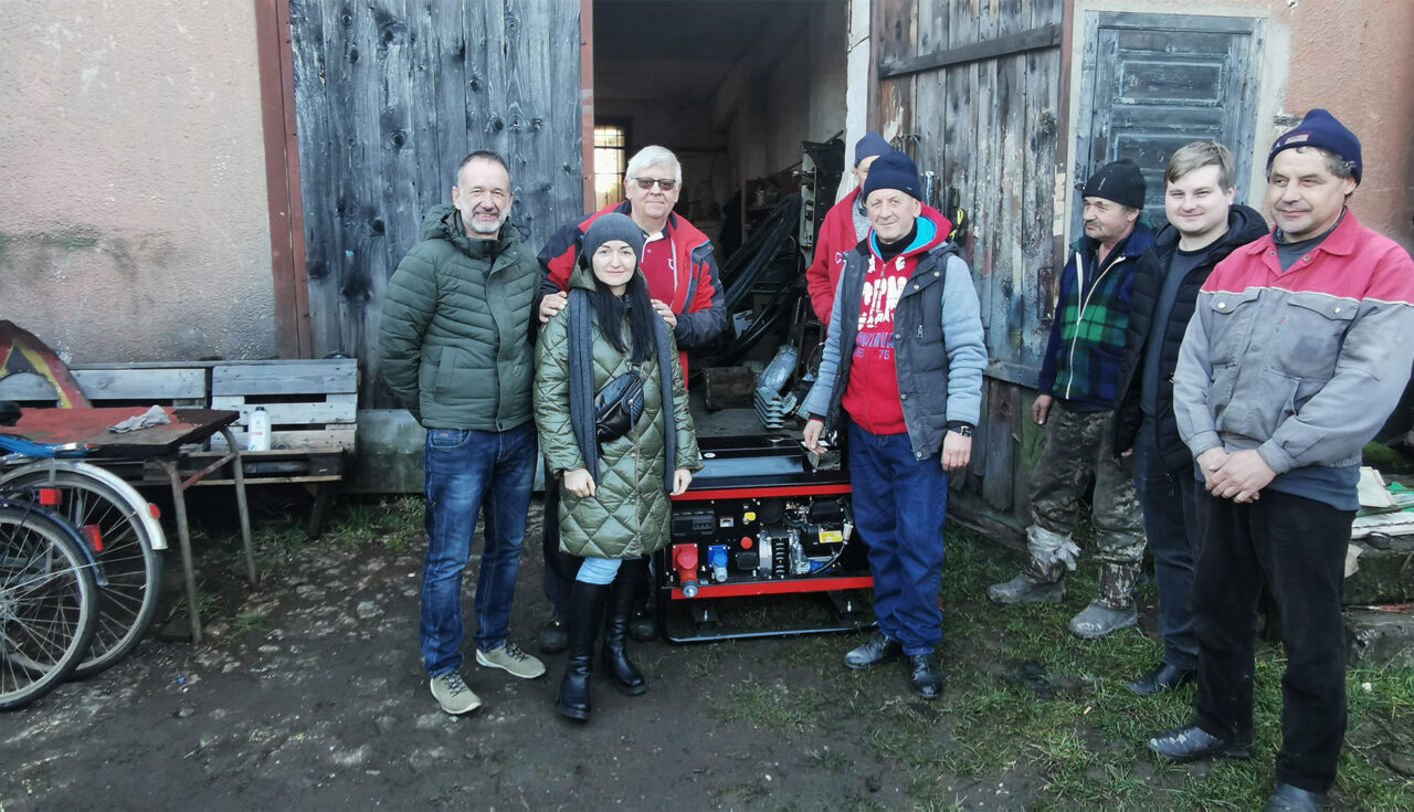 Ziegler Schallschutz lieferte im Rahmen der Initiative highway2help Hilfsgüter in die Ukraine